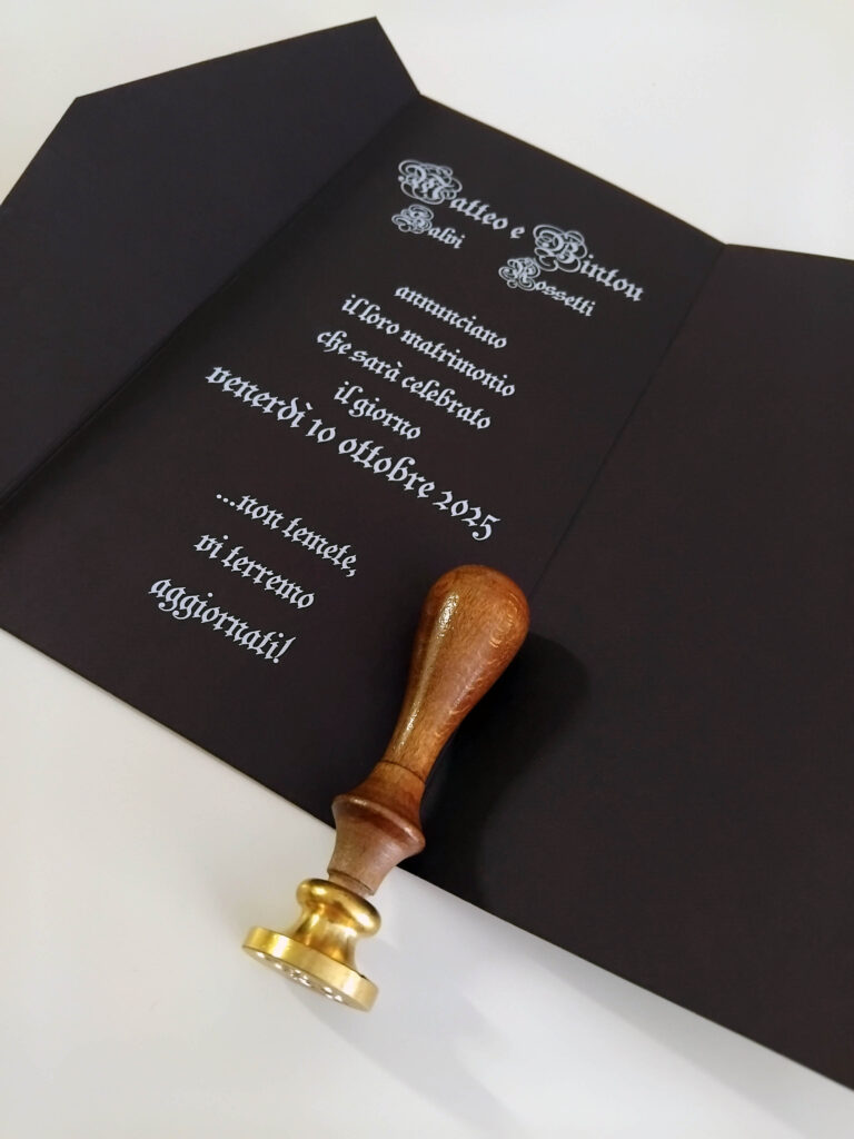 Tipografia Marfisa Ferrara, crea progetti indimenticabili per il tuo matrimonio con coordinati di stampa unici, romantici, che restano nel tempo.