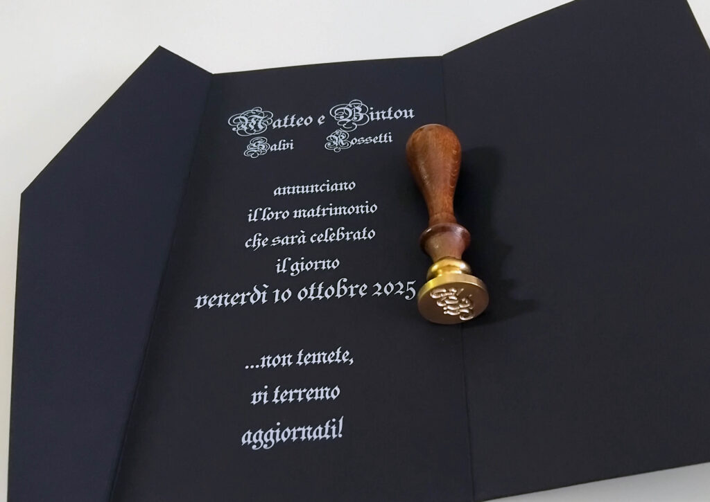 Tipografia Marfisa Ferrara, crea progetti indimenticabili per il tuo matrimonio con coordinati di stampa unici, romantici, che restano nel tempo.
